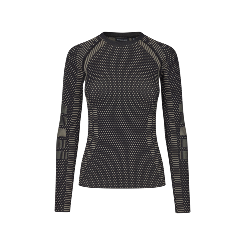 Kingsland - T-shirt d'entraînement manches longues femme KLAlicia noir