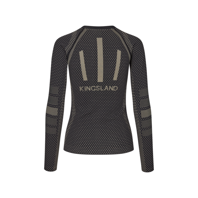 Kingsland - T-shirt d'entraînement manches longues femme KLAlicia noir