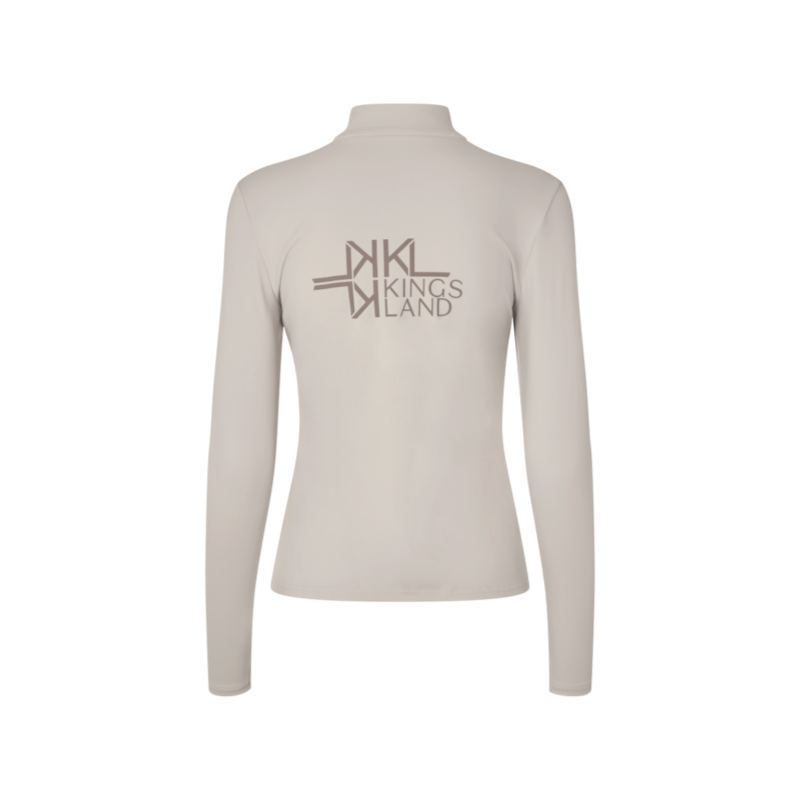 Kingsland - T-shirt d'entraînement manches longues femme KLAndrea beige dove