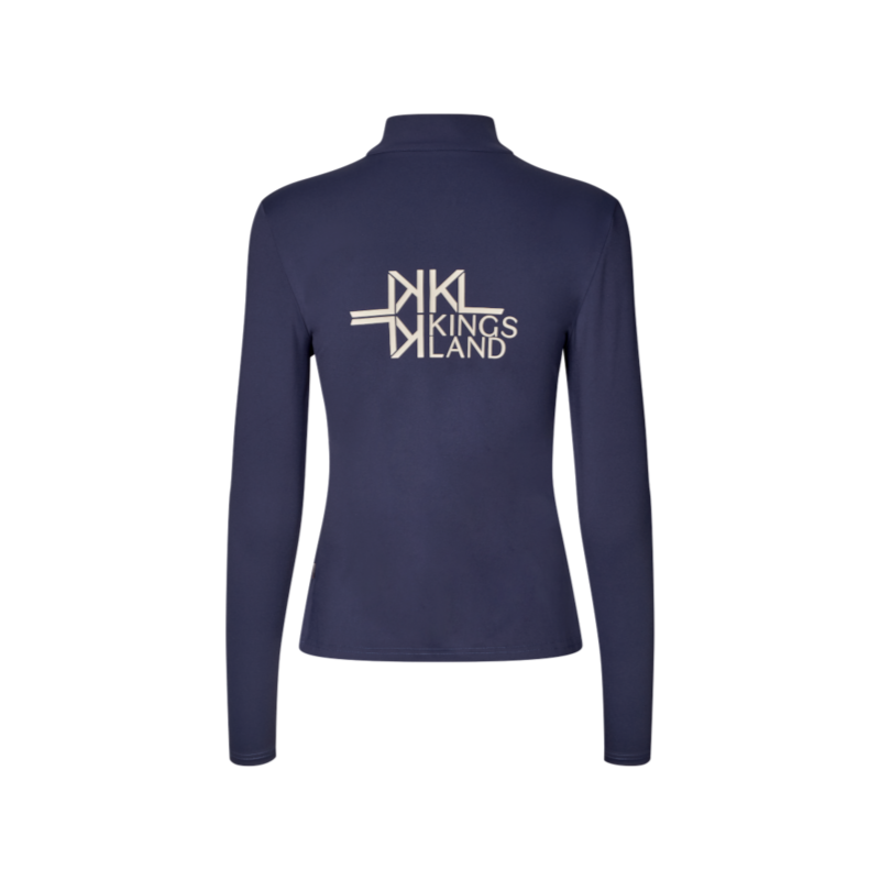 Kingsland - T-shirt d'entraînement manches longues femme KLAndrea evening blue