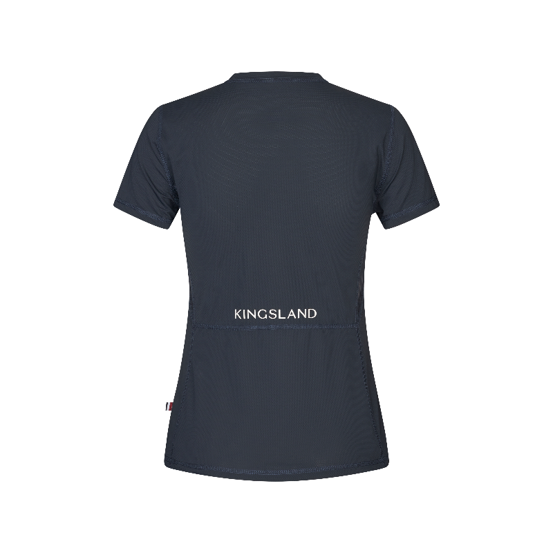 Kingsland - T-shirt manches courtes technique femme KLLeona marine | - Ohlala