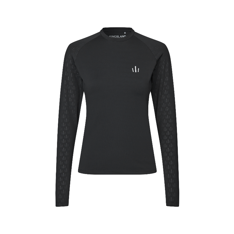 Kingsland - T-shirt manches longues femme KLNico noir