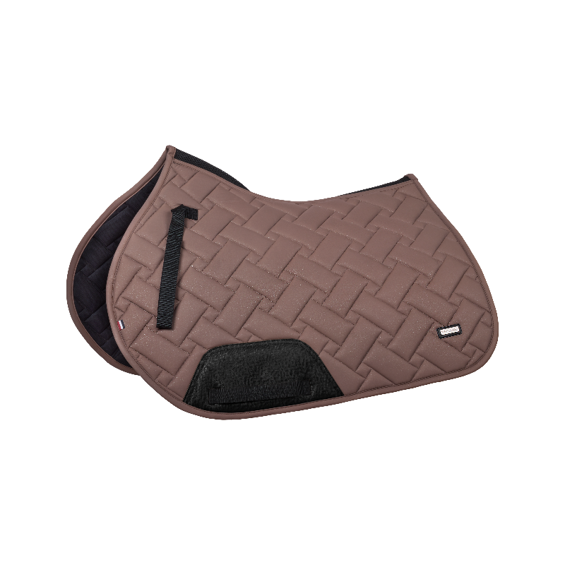 Kingsland - Tapis de selle KLLexie brown iron | - Ohlala
