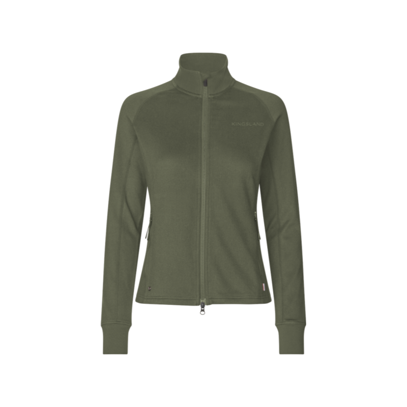 Kingsland - Veste polaire zippée manches longues femme KLAlly kalamata