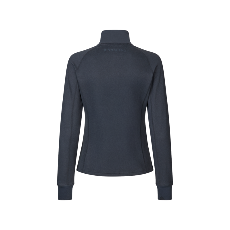 Kingsland - Veste polaire zippée manches longues femme KLAlly marine