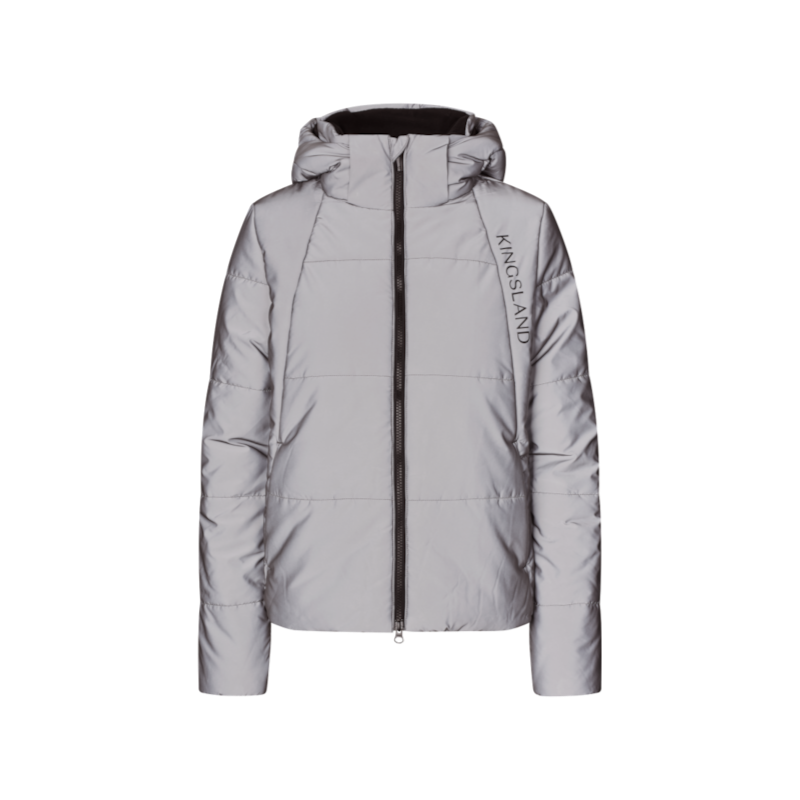 Kingsland - Veste zippée femme KLAurora réfléchissant gris
