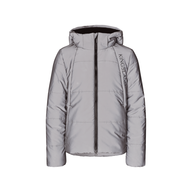 Kingsland - Veste zippée junior KLAurora réfléchissant gris