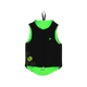Komperdell - Dorsale Junior bicolore noir/vert