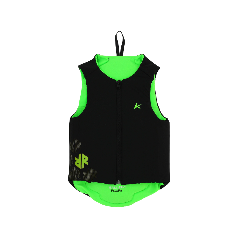 Komperdell - Dorsale Junior bicolore noir/vert