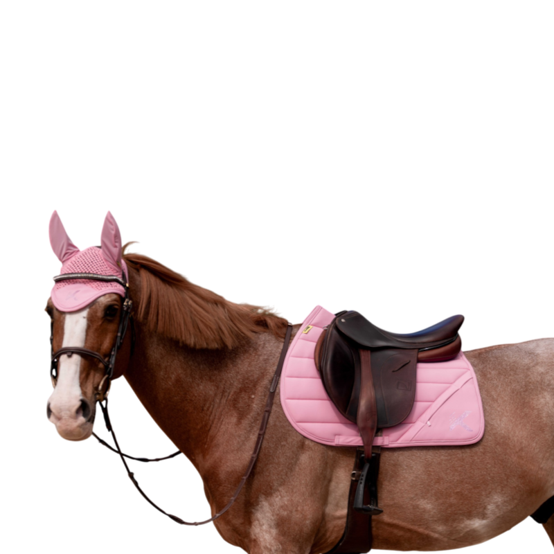 K By Equithème - Bonnet pour chevaux K-VEGA rose