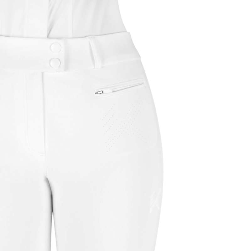 K By Equithème - Pantalon d’équitation femme K-EXPLORE blanc