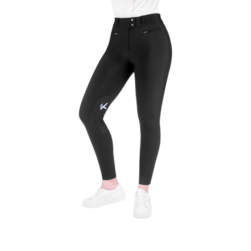 K By Equithème - Pantalon d’équitation femme K-EXPLORE noir