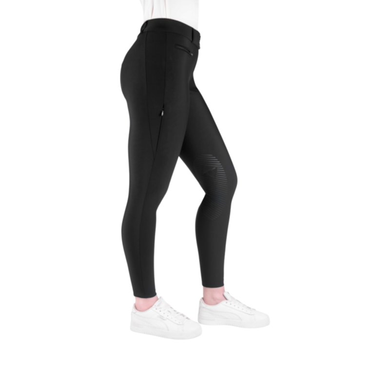 K By Equithème - Pantalon d’équitation femme K-EXPLORE noir