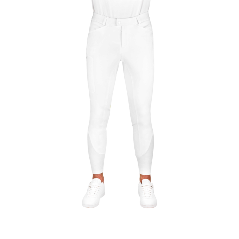 K By Equithème - Pantalon d’équitation homme K-TECHNIK blanc