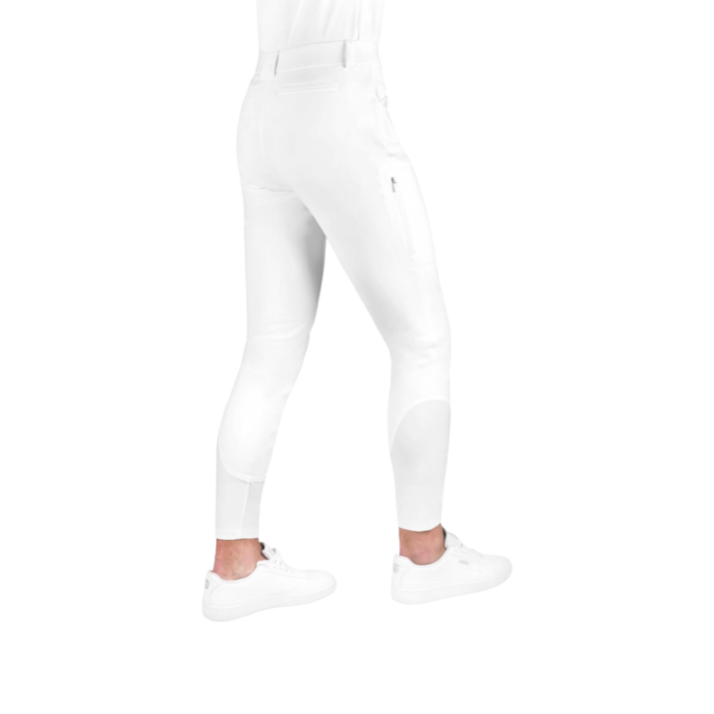 K By Equithème - Pantalon d’équitation homme K-TECHNIK blanc