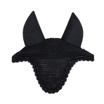 Kentucky Horsewear - Long Stone & Pearl geluidswerend vliegenkapje zwart | - Ohlala
