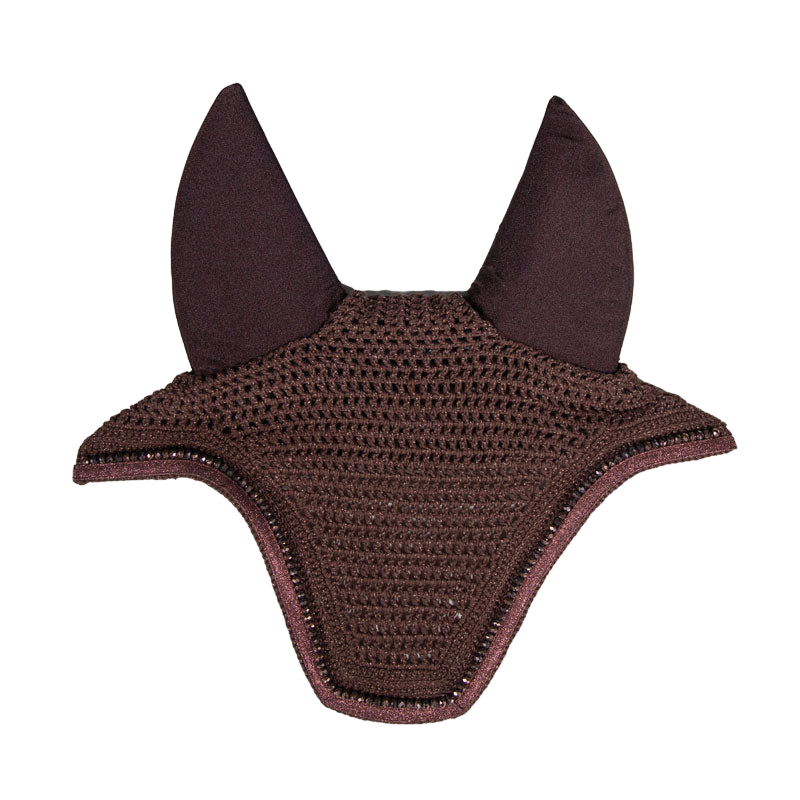 Kentucky Horsewear - Bonnet anti-bruit Glitters marron | - Ohlala