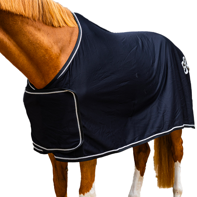 Kentucky Horsewear - Fleece presentatiedeken Prize Giving Cooler marine | - Ohlala