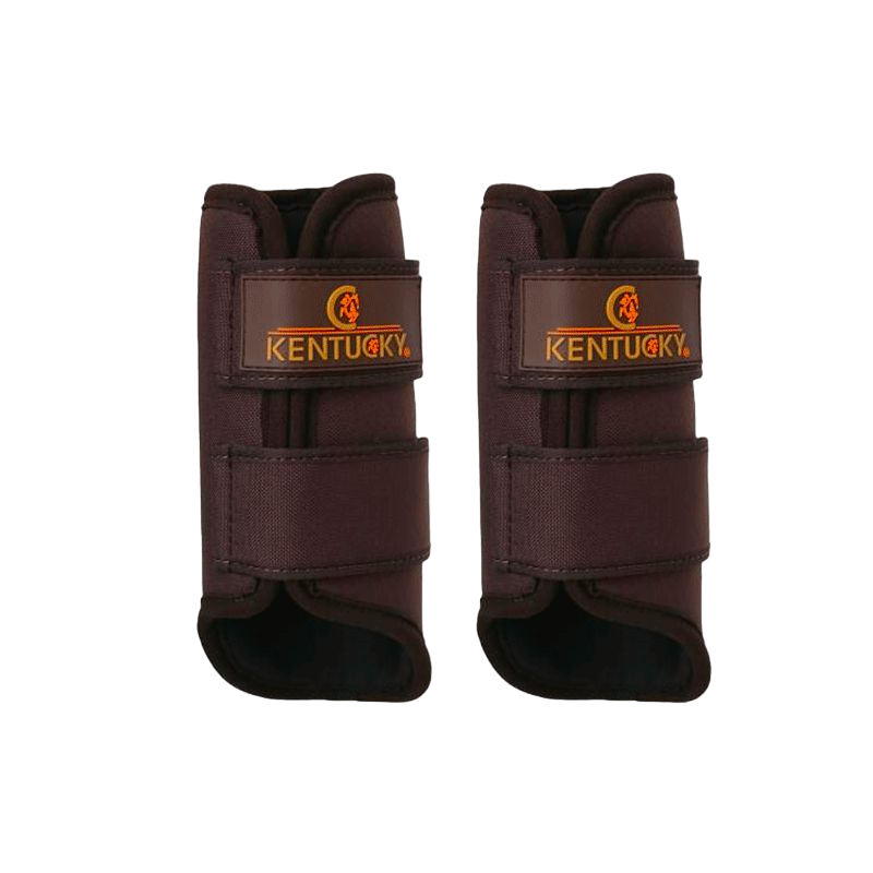 Kentucky Horsewear - Guêtres cheval 3D Spacer Turnout Boots marron | - Ohlala