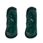 Kentucky Horsewear - Open beenbeschermers Bamboo Elastic donkergroen x2 | - Ohlala