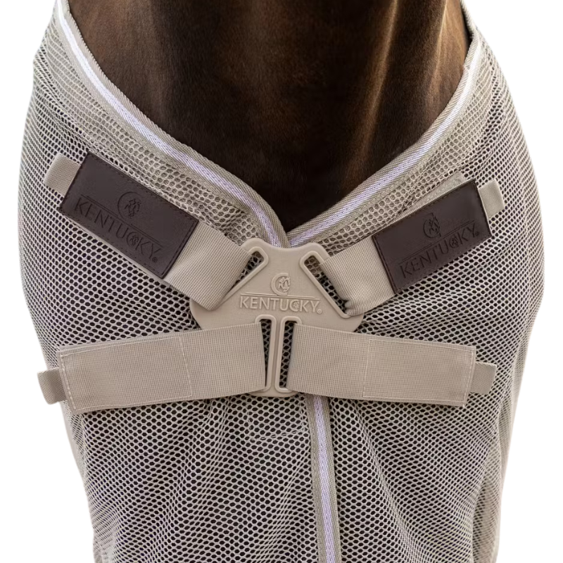 Kentucky Horsewear - Vliegendeken met buikbescherming Comfort beige | - Ohlala