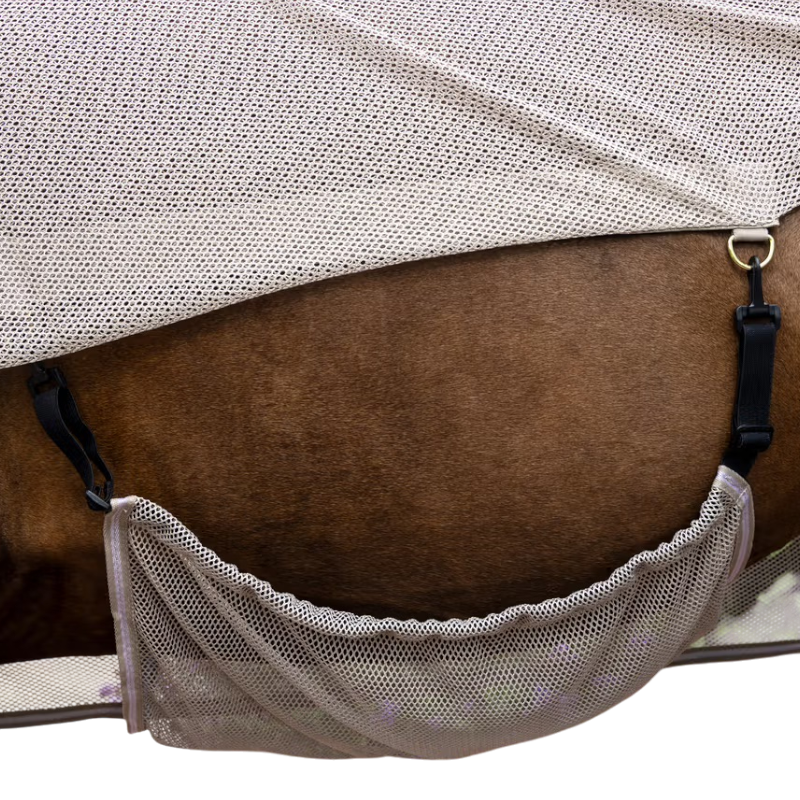 Kentucky Horsewear - Vliegendeken met buikbescherming Comfort beige | - Ohlala