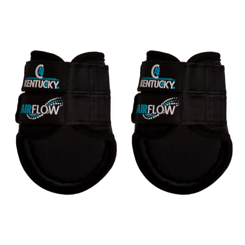 Kentucky Horsewear - Guêtres de cross courtes postérieurs 3D Air Flow noir