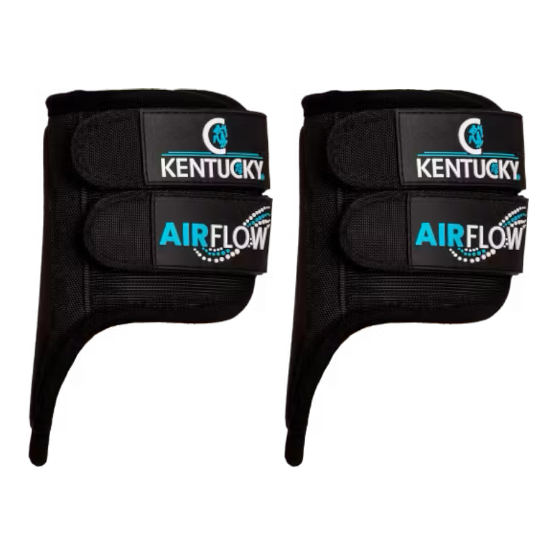 Kentucky Horsewear - Guêtres de cross courtes postérieurs 3D Air Flow noir