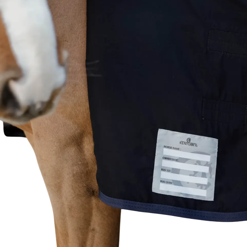 Kentucky Horsewear - Couverture d'écurie Classic marine 0g