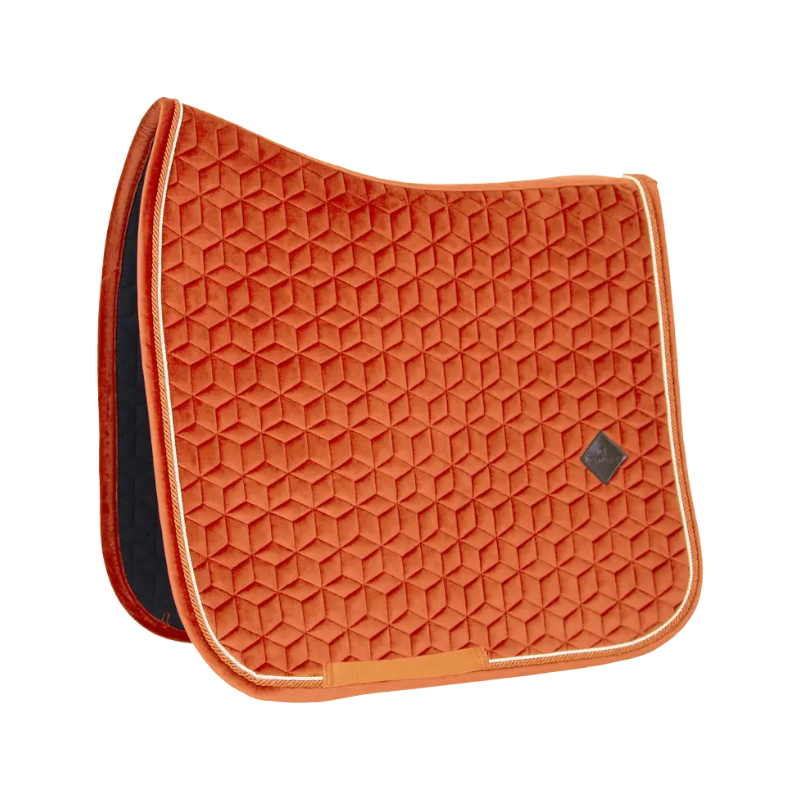 Kentucky Horsewear - Tapis de dressage Velvet Orange