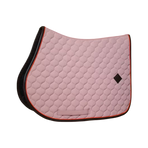 Kentucky Horsewear - Zadeldek Onion Quilt Leather Neon oud roze | - Ohlala