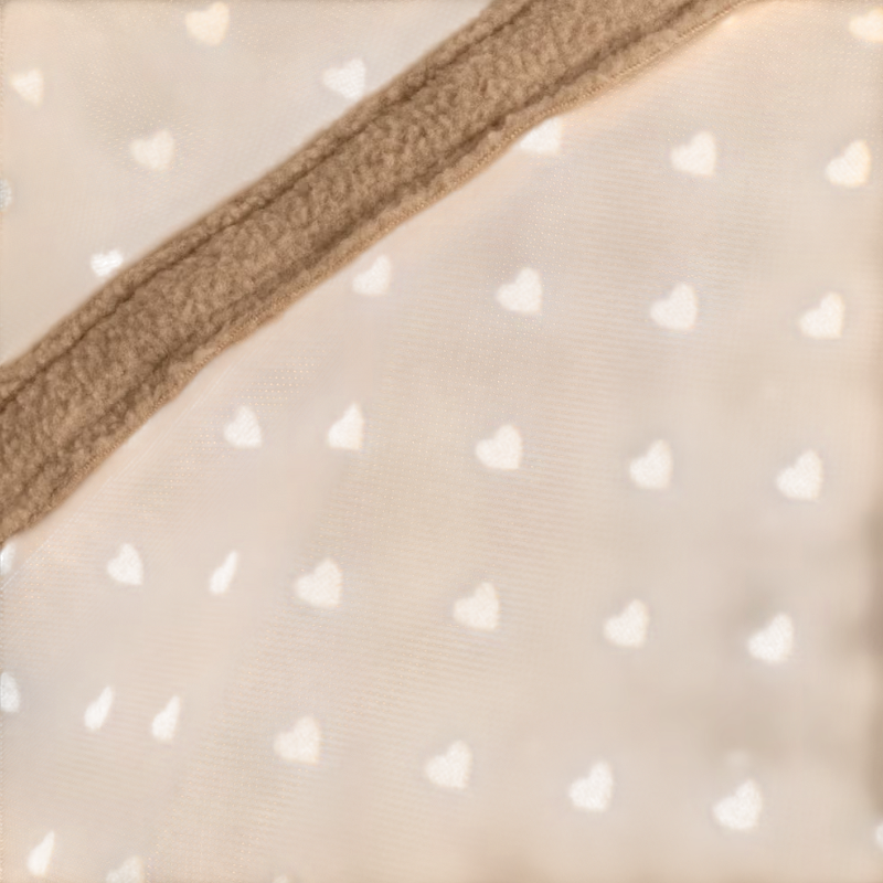 Kentucky Horsewear - Masque anti-mouches Heart avec oreilles et nez beige | - Ohlala