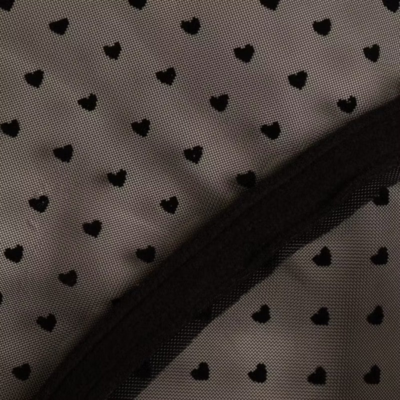 Kentucky Horsewear - Masque anti-mouches Heart avec oreilles et nez noir | - Ohlala