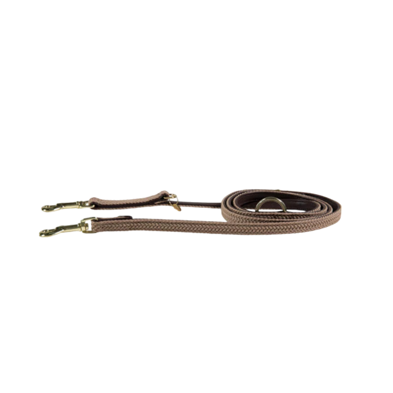 Kentucky Dogwear - Laisse pour chien nylon tressé Plaited Nylon 200 cm beige