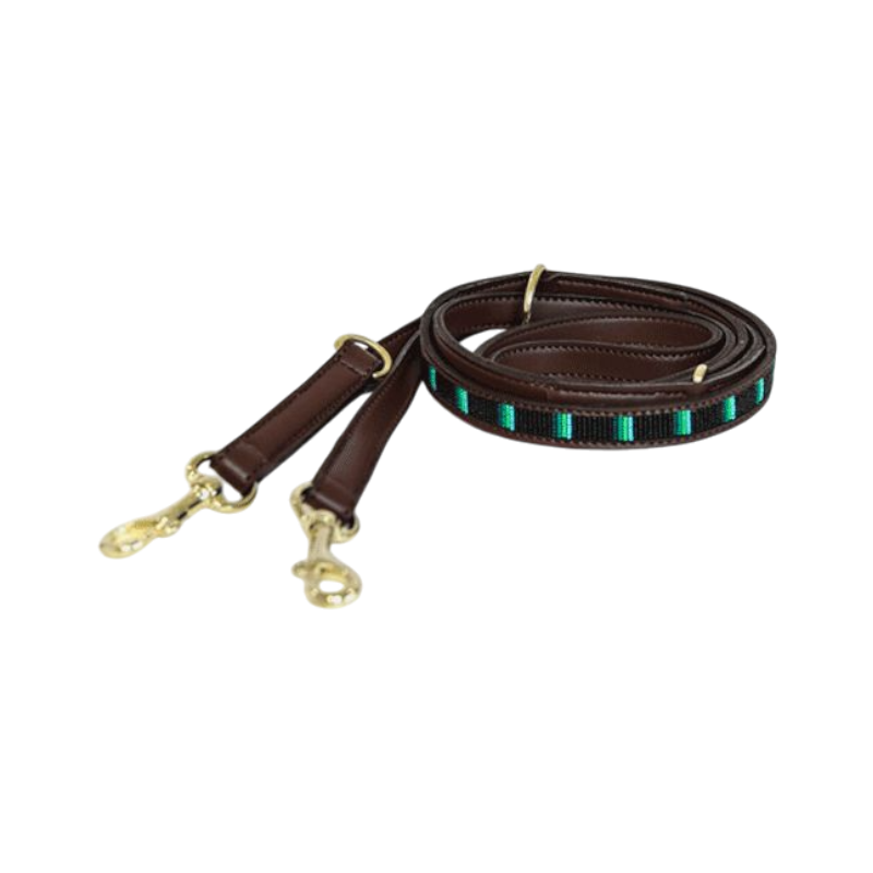 Kentucky Dogwear - Laisse pour chien perles faites main 250 cm noir