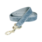 Kentucky Dogwear - Laisse pour chiens Velvet 120 cm bleu clair | - Ohlala