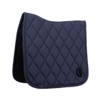 Kentucky Horsewear - Dressagezadeldek Wave 3D logo marine | - Ohlala