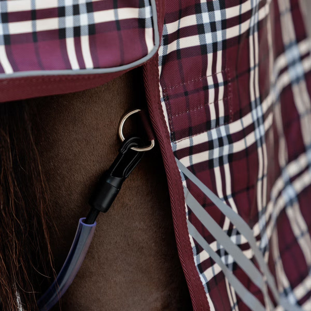 Kentucky Horsewear - Couverture d'extérieur imperméable All Weather Comfort 200g bordeaux