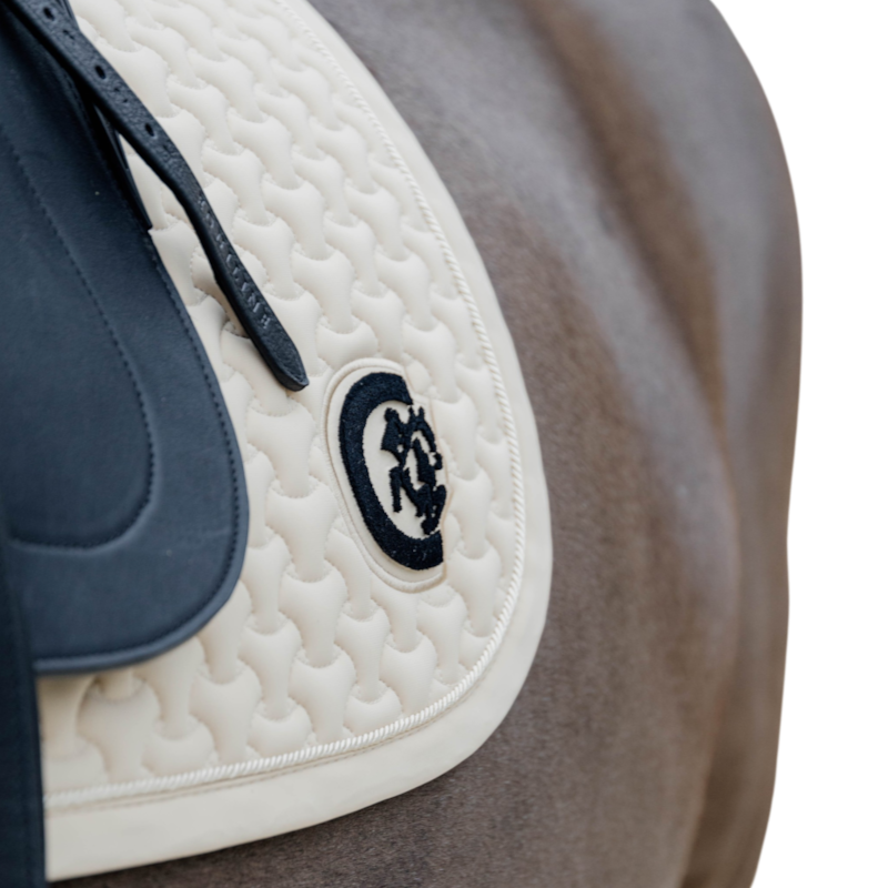 Kentucky Horsewear - Tapis de dressage 3D logo beige