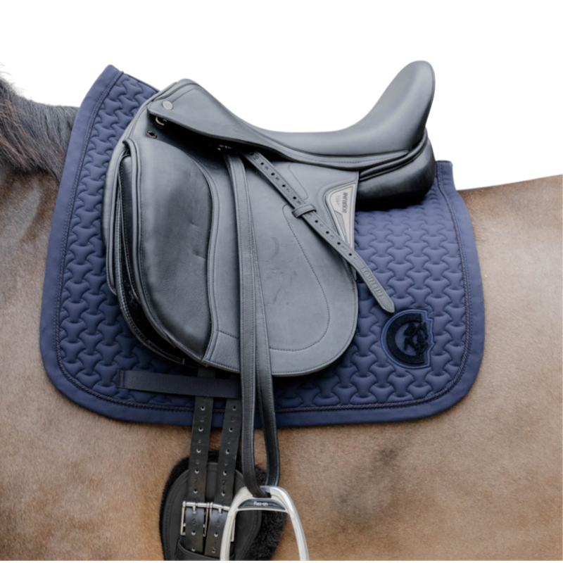 Kentucky Horsewear - Tapis de dressage 3D logo marine