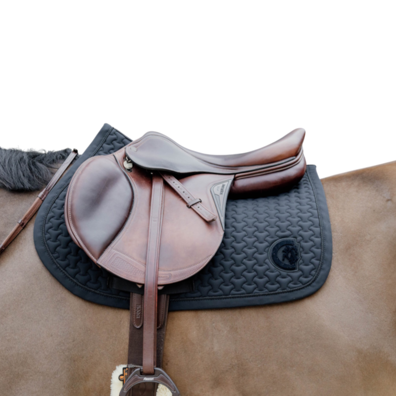 Kentucky Horsewear - Tapis de selle 3D logo noir