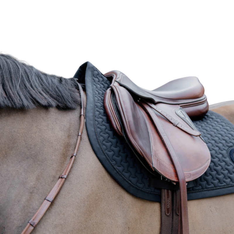 Kentucky Horsewear - Tapis de selle 3D logo noir