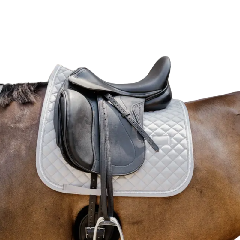 Kentucky Horsewear - Tapis de dressage Diamond Rope gris