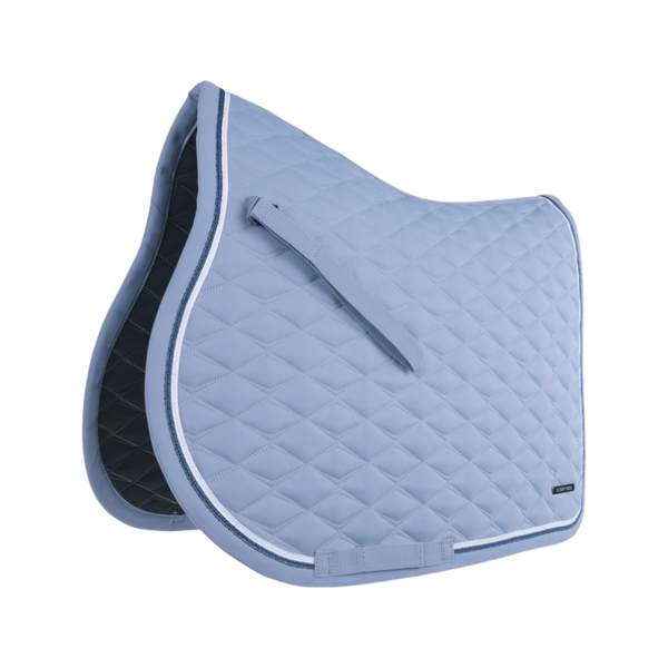 Tapis De Selle EQUIPAD Velours Contact étroit Mousse Mémoire De Forme - Sarcelle - Neuf
