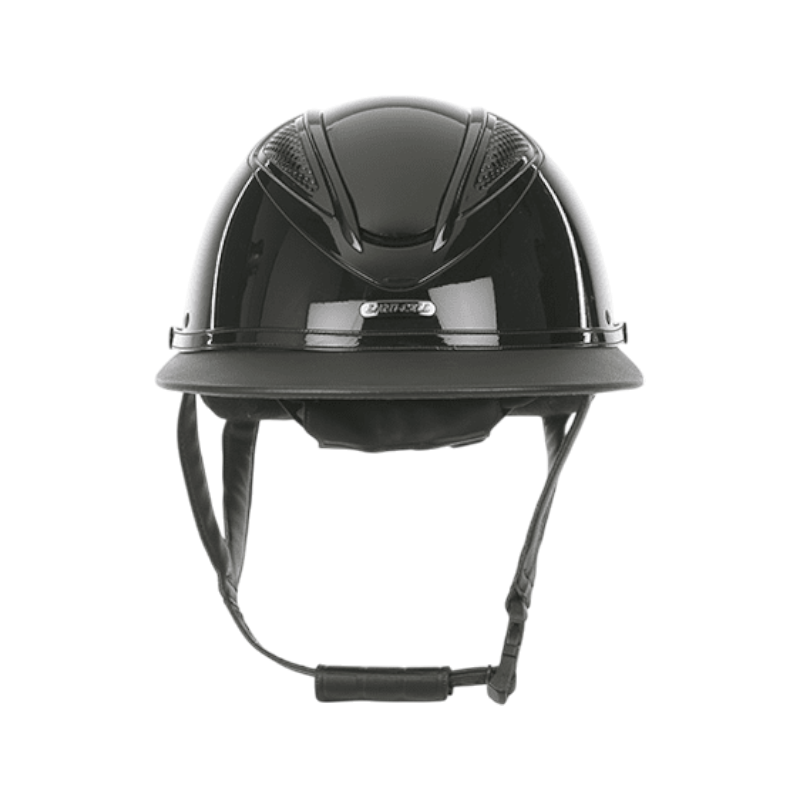 Lami-cell - Casque d'équitation Lucia noir brillant/ cuir