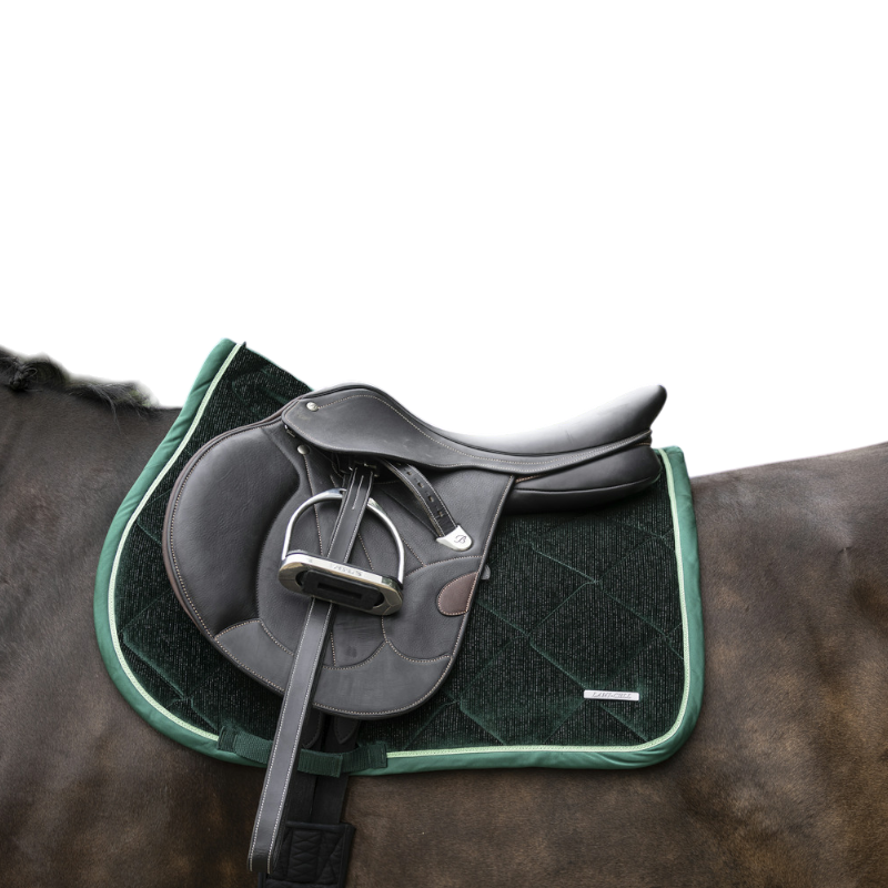 Lami-cell - Tapis de selle Glimmer vert foncé