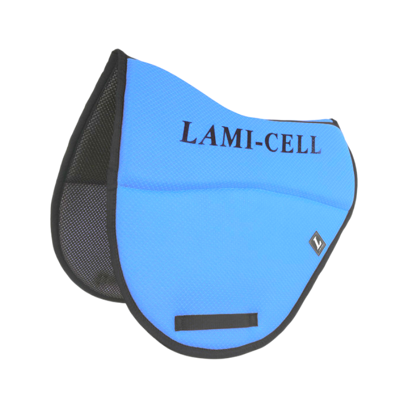 Lami-cell - Tapis de selle New Endurance mesh bleu