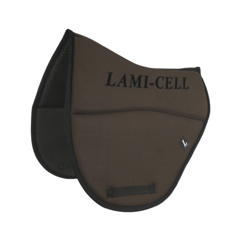 Lami-cell - Tapis de selle New Endurance mesh brun