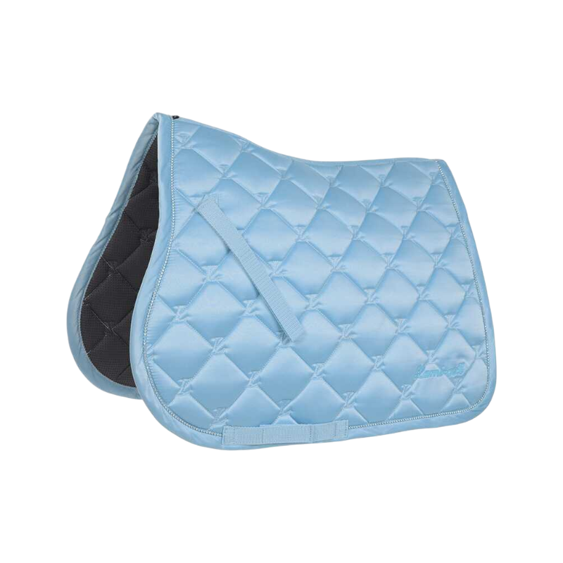 Lami-cell - Tapis de selle Charming bleu vif