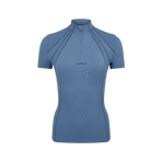 Lemieux - Korte mouw baselayer dames Mia Mesh ijsblauw | - Ohlala